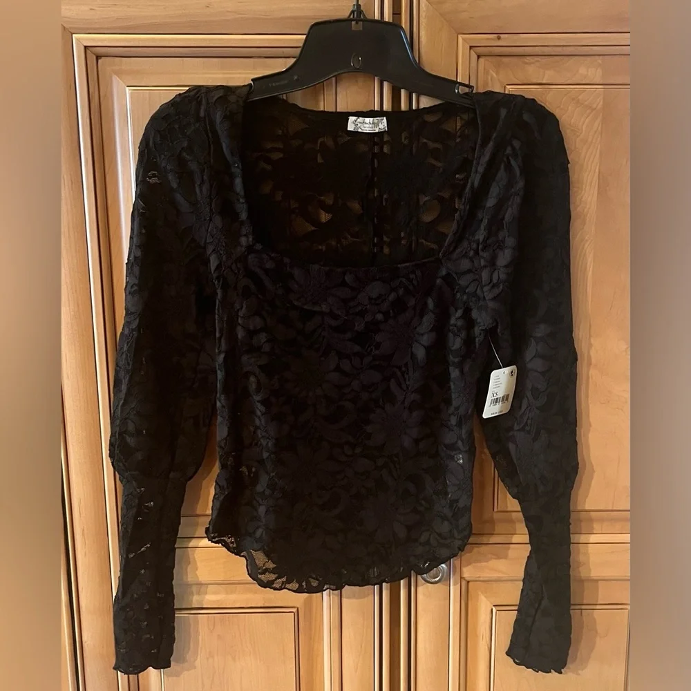 NWT Free People Long Distance Layering Top